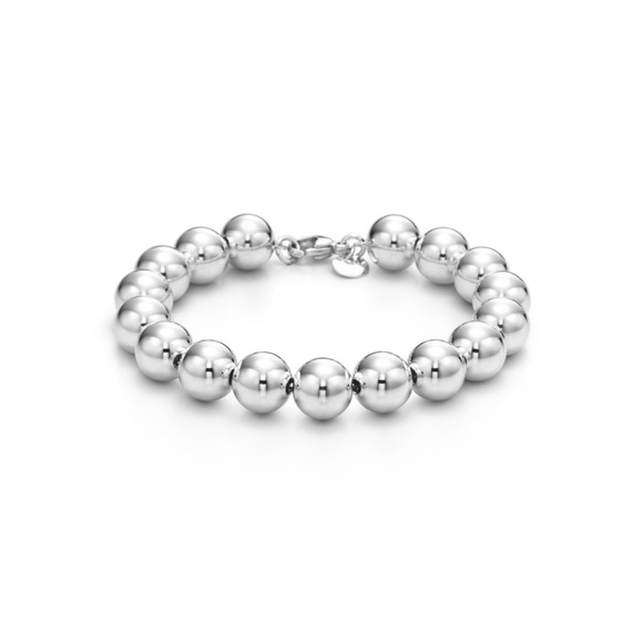 Tiffany & Co. Jewelry - Tiffany Ball Bracelet Silver 10mm